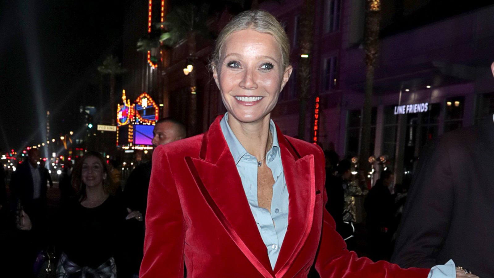 Ultimate Upgrade! Gwyneth Paltrow Rewears Iconic Red Gucci Suit From 1996 VMAs