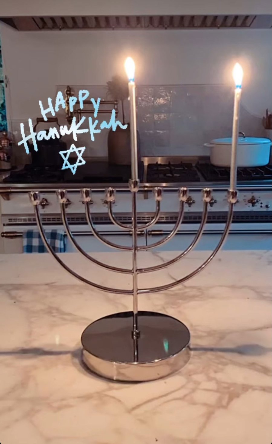 Hanukkah 2021 Andy Cohen Mayim Bialik and More Celebrate