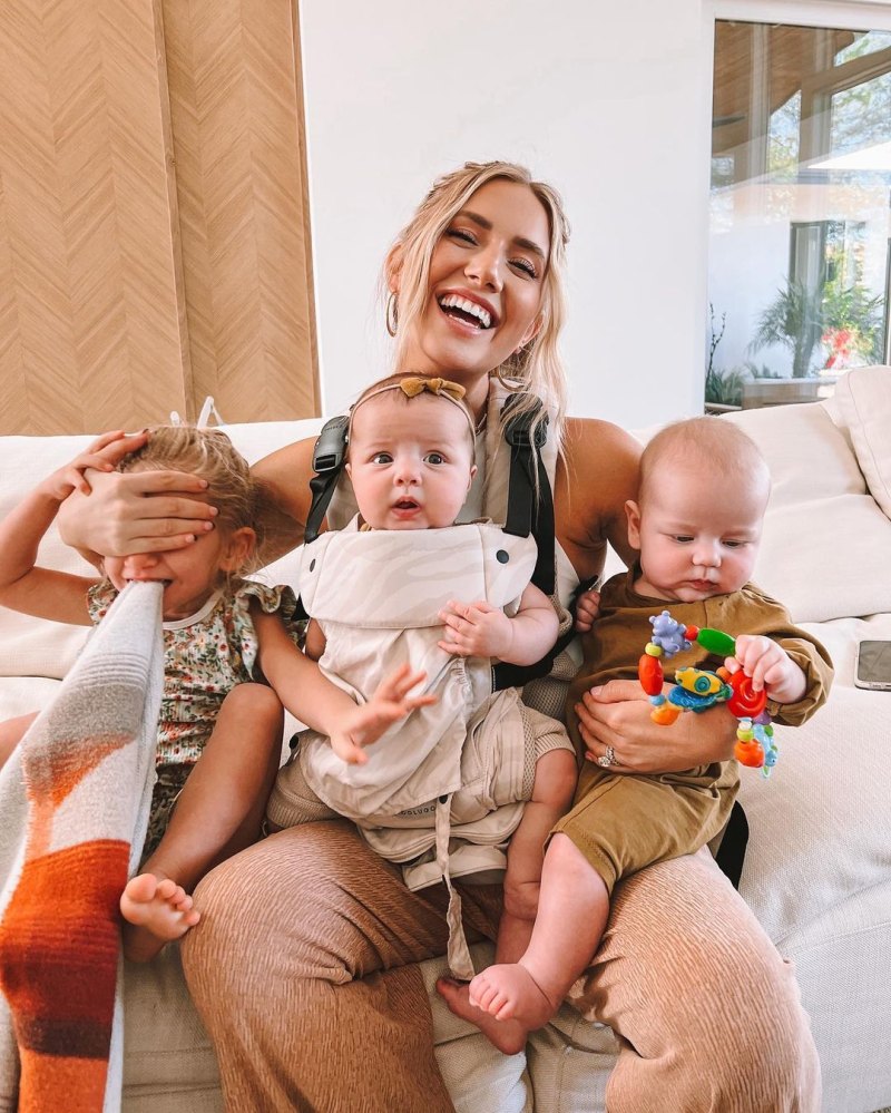 How Lauren Burnham Stays ‘Sane’ Raising a Toddler and Twin Babies