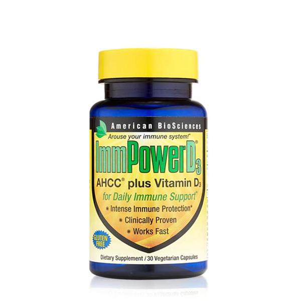 ImmPowerD3®- AHCC® Plus Vitamin D3
