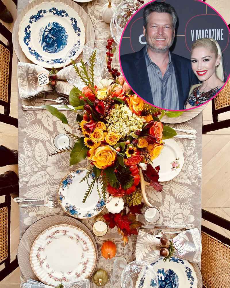 Inside Gwen Stefani Blake Shelton 1st Married Thanksgiving