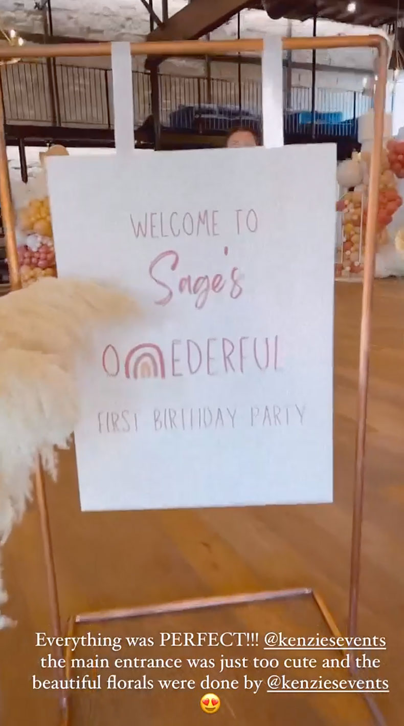 Inside Lindsay Arnolds Daughter Sages 1st Birthday Party