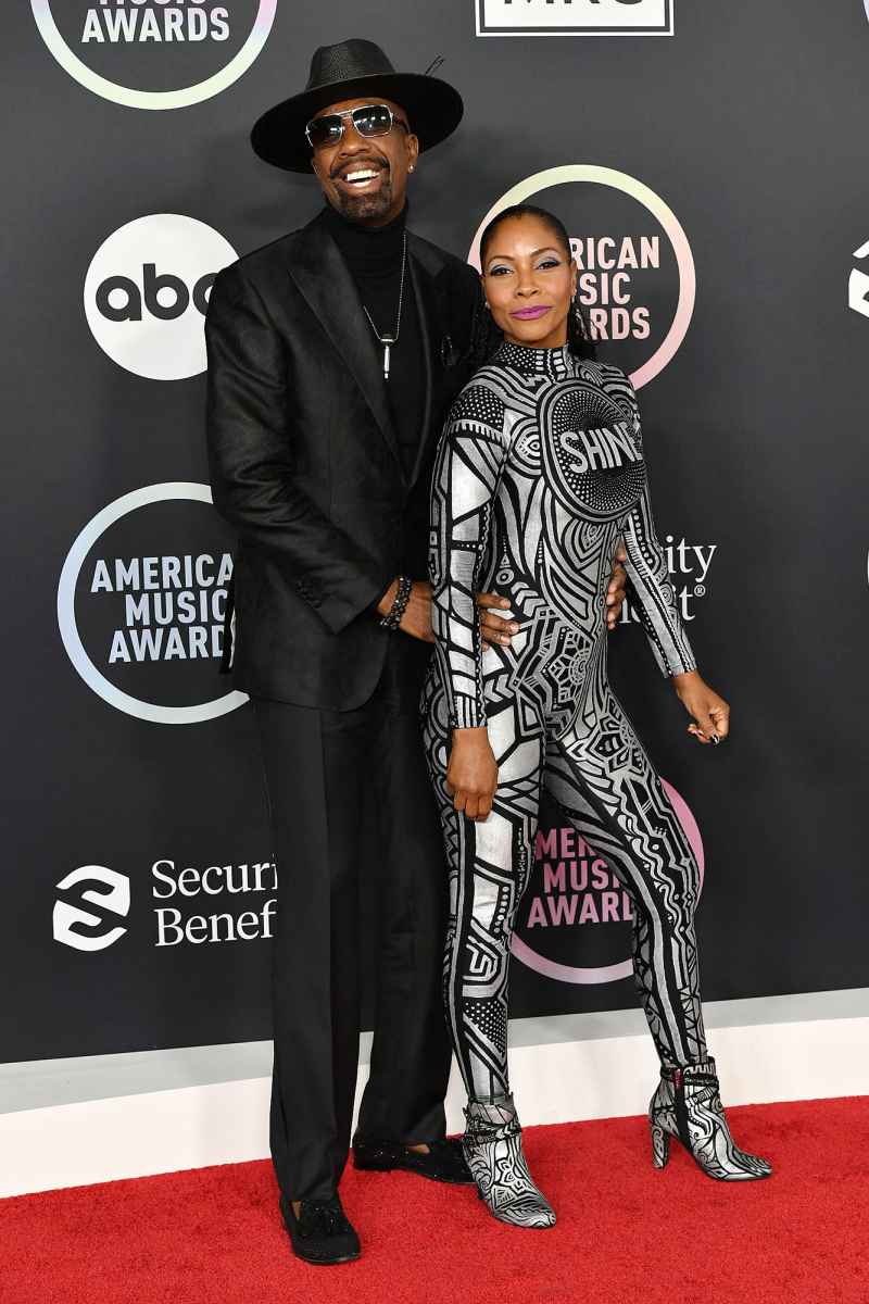 JB Smoove and Shahidah Omar Couples Enjoy Musical Date Night American Music Awards 2021