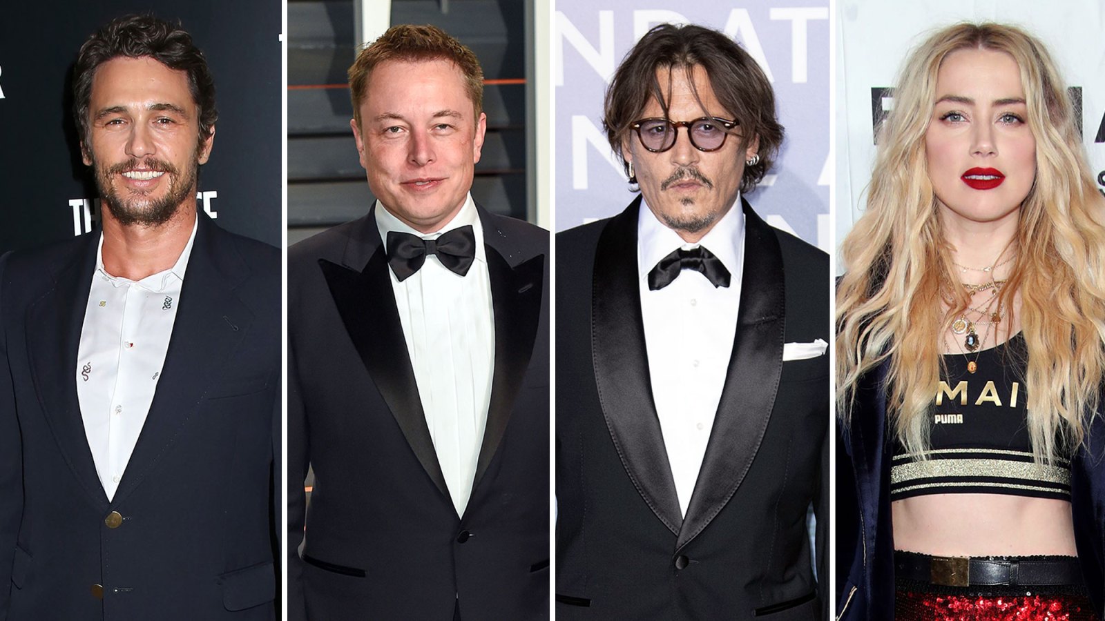 James Franco and Elon Musk Will Testify in Johnny Depp and Amber Heard Case