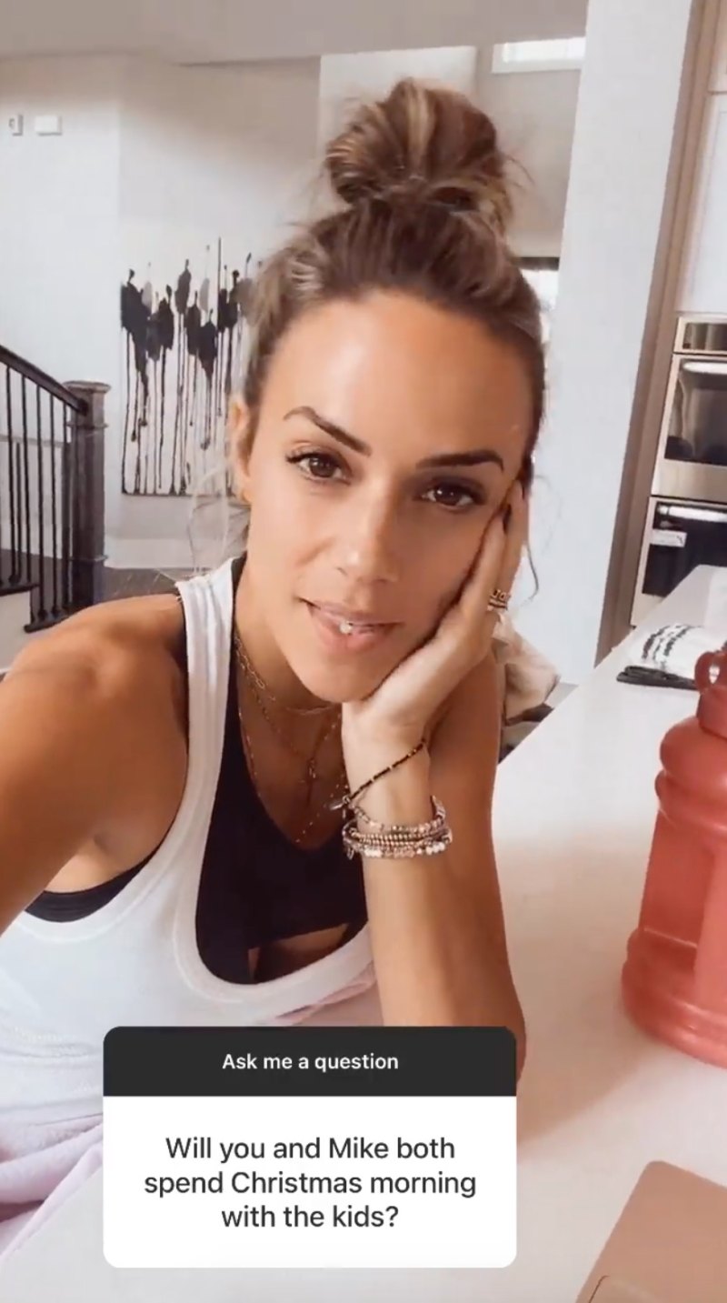 Jana Kramer Shares Coparenting Holiday Plans With Mike Caussin
