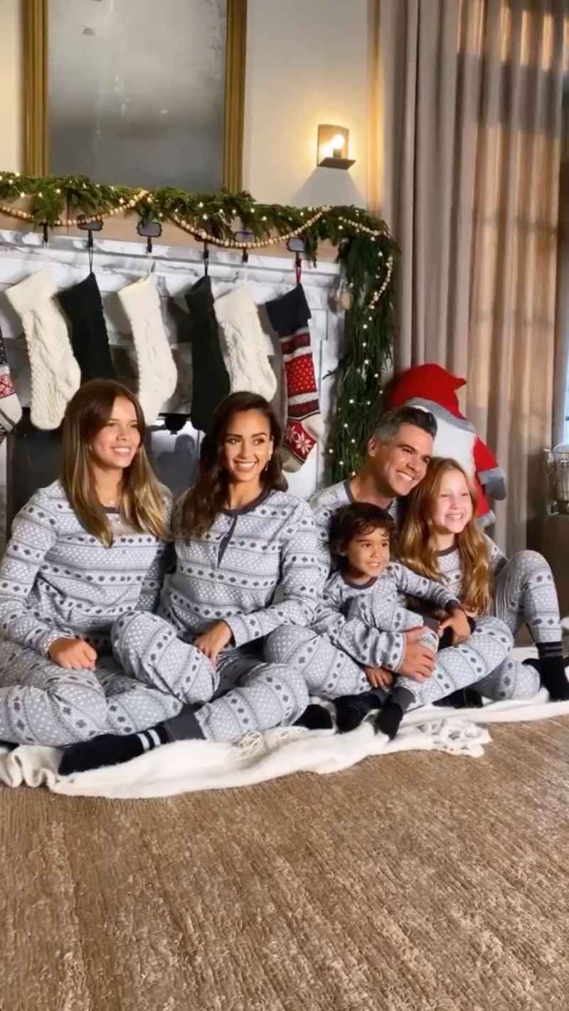 Jessica Alba and More Celeb Parents Wear Matching PJs With Their Kids