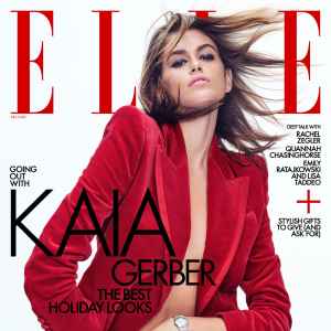 Kaia Gerber Wears Gwyneth Paltrow Red Gucci Suit From 1996 VMAs