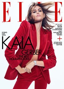Kaia Gerber Wears Gwyneth Paltrow Red Gucci Suit From 1996 VMAs