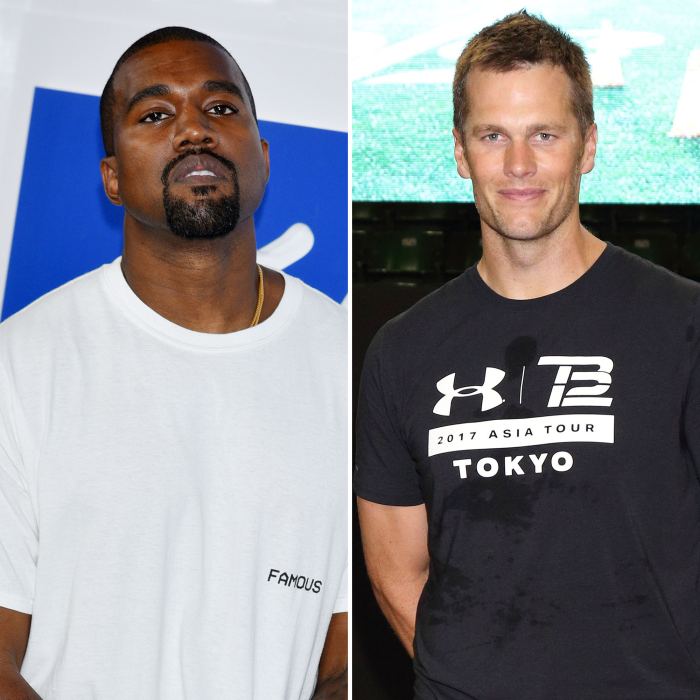 Kanye West Son Saint Adorably Plays Catch With Tom Brady