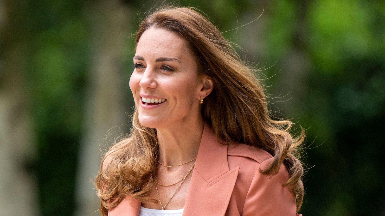 Duchess Kate of Cambridge visit to the Natural History Museum in London on June 22, 2021.