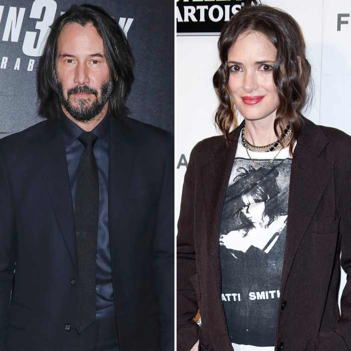 Keanu Reeves Jokes About Winona Ryder Marriage Rumors She Says We Are