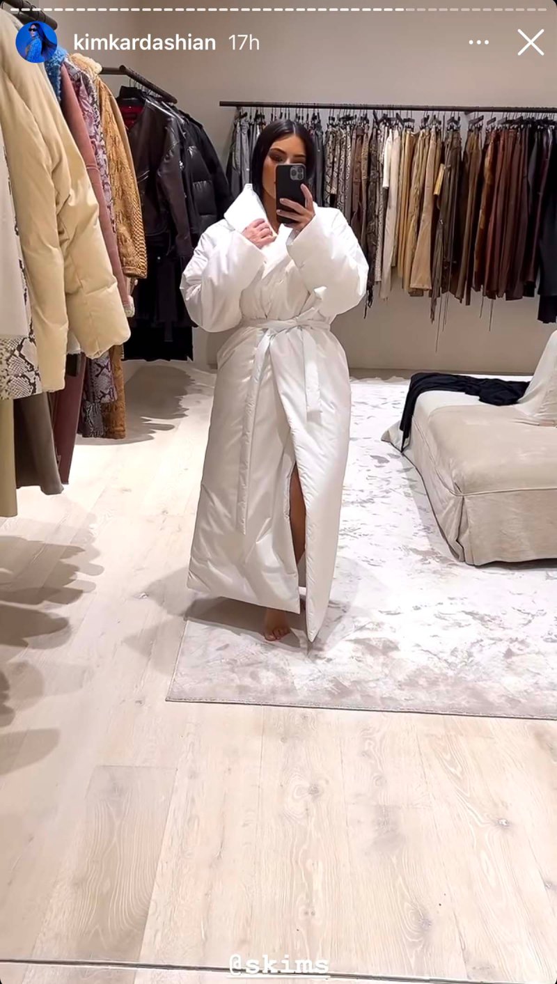 Kim Kardashians Skims Robe Feels Like Big Duvet Cover