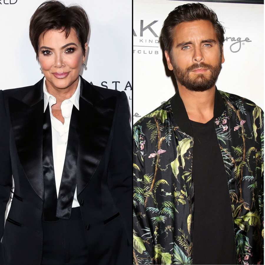 Kris Jenner and Scott Disick Spotted Filming Hulu Series After Kravis Engagement