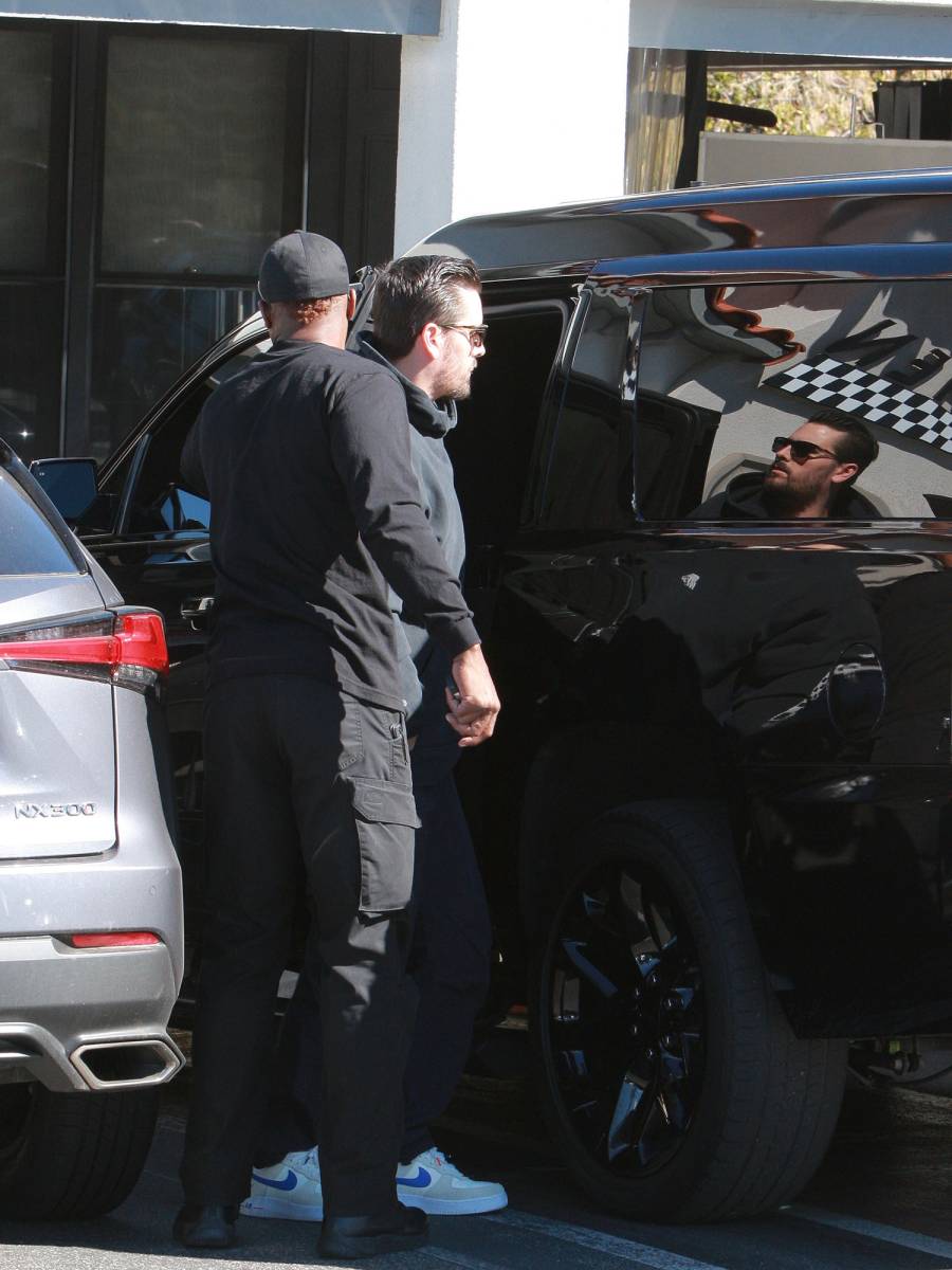 Kris Jenner and Scott Disick Spotted Filming Hulu Series After Kravis Engagement