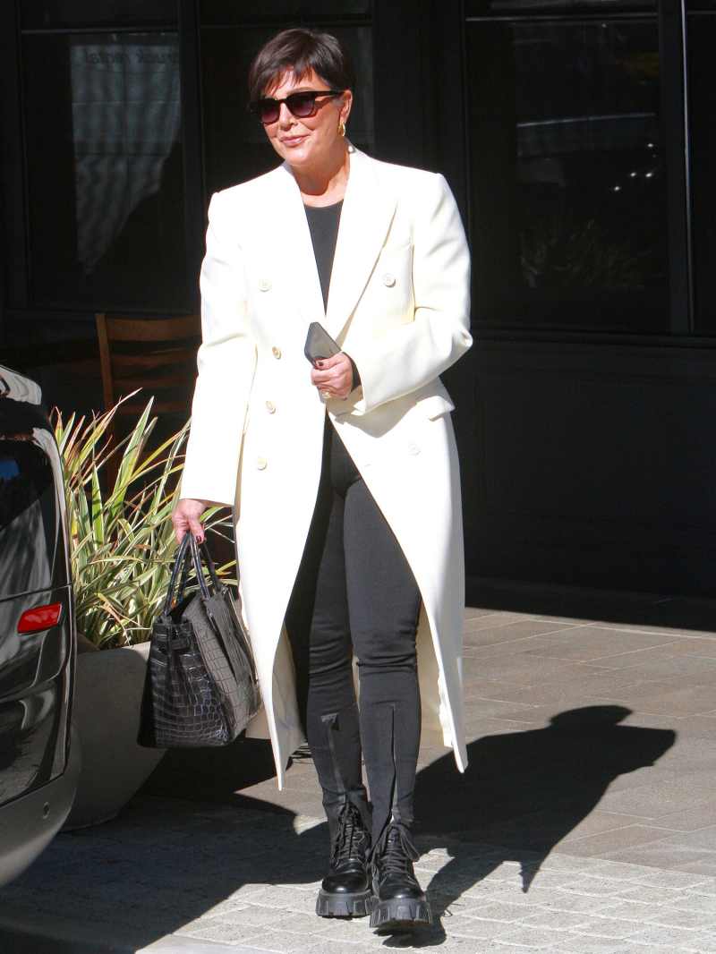 Kris Jenner and Scott Disick Spotted Filming Hulu Series After Kravis Engagement