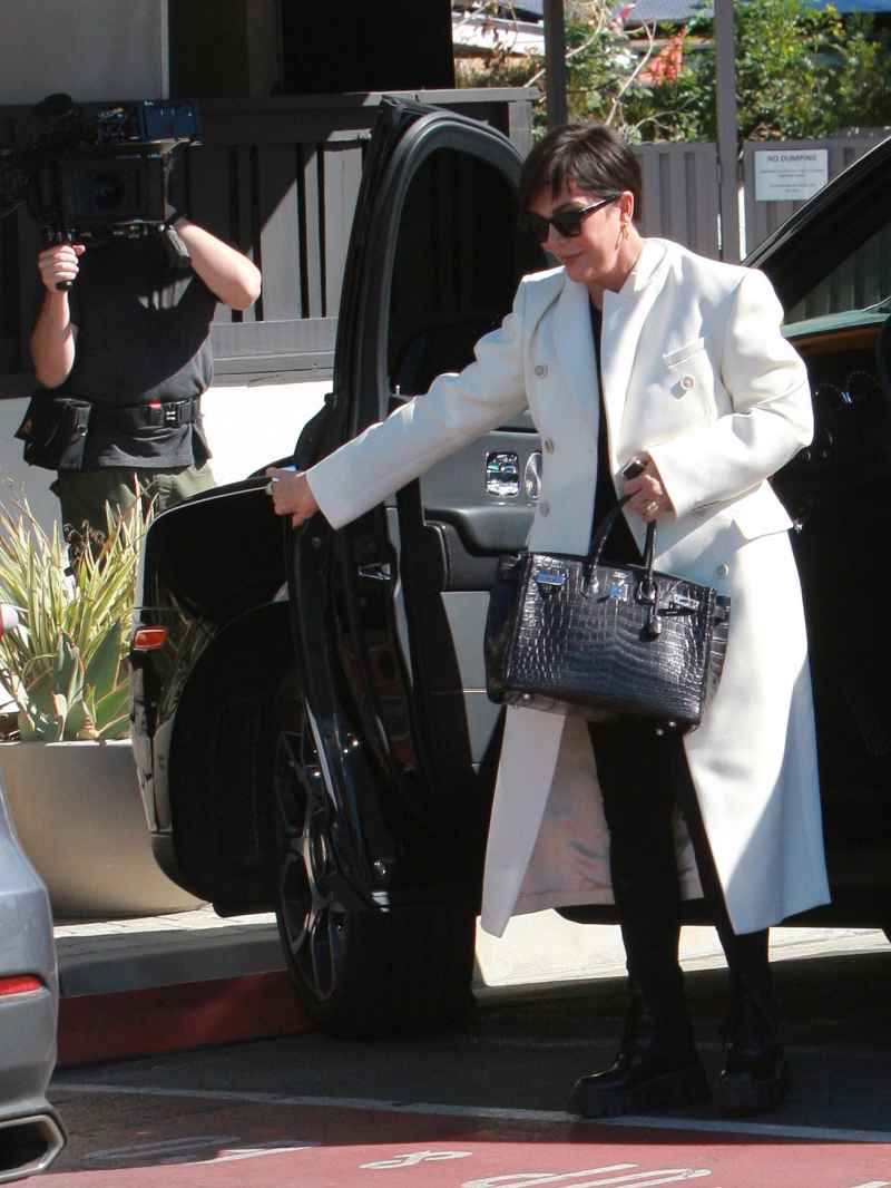 Kris Jenner and Scott Disick Spotted Filming Hulu Series After Kravis Engagement