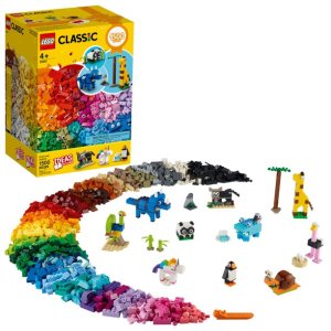 LEGO Classic Bricks and Animals 11011 Building Set