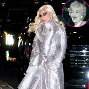 Lady Gaga Has a Marilyn Monroe Wardrobe Malfunction in New York City Promo