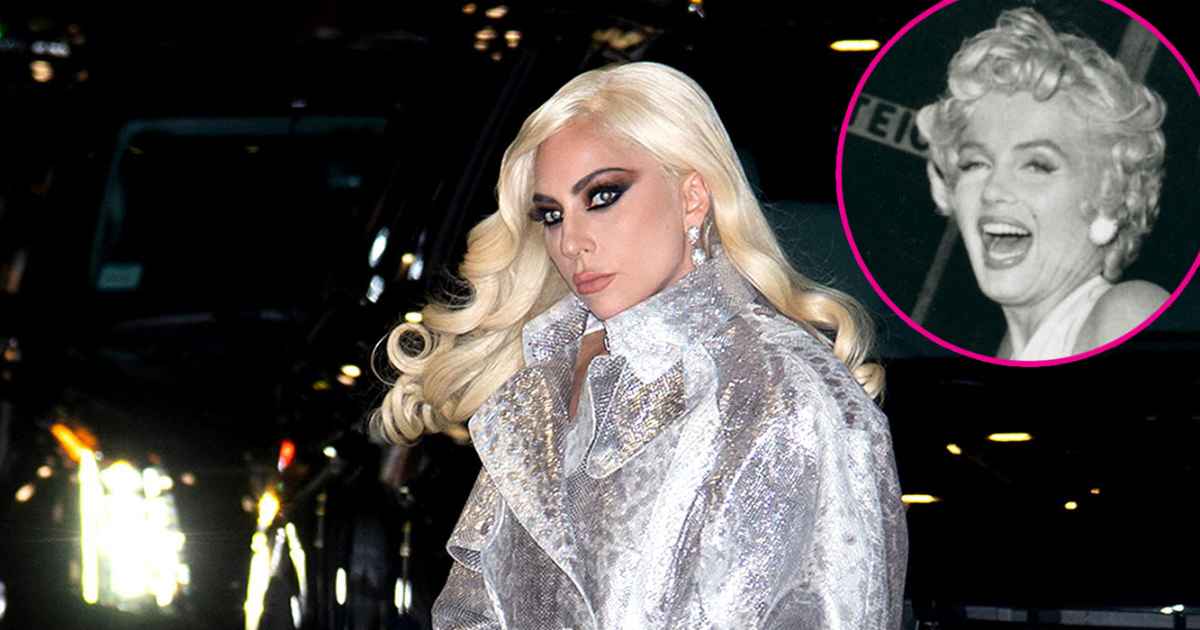 lady gaga marilyn monroe dress Lady Gaga Channels Marilyn Monroe at the 2016 Golden Globes