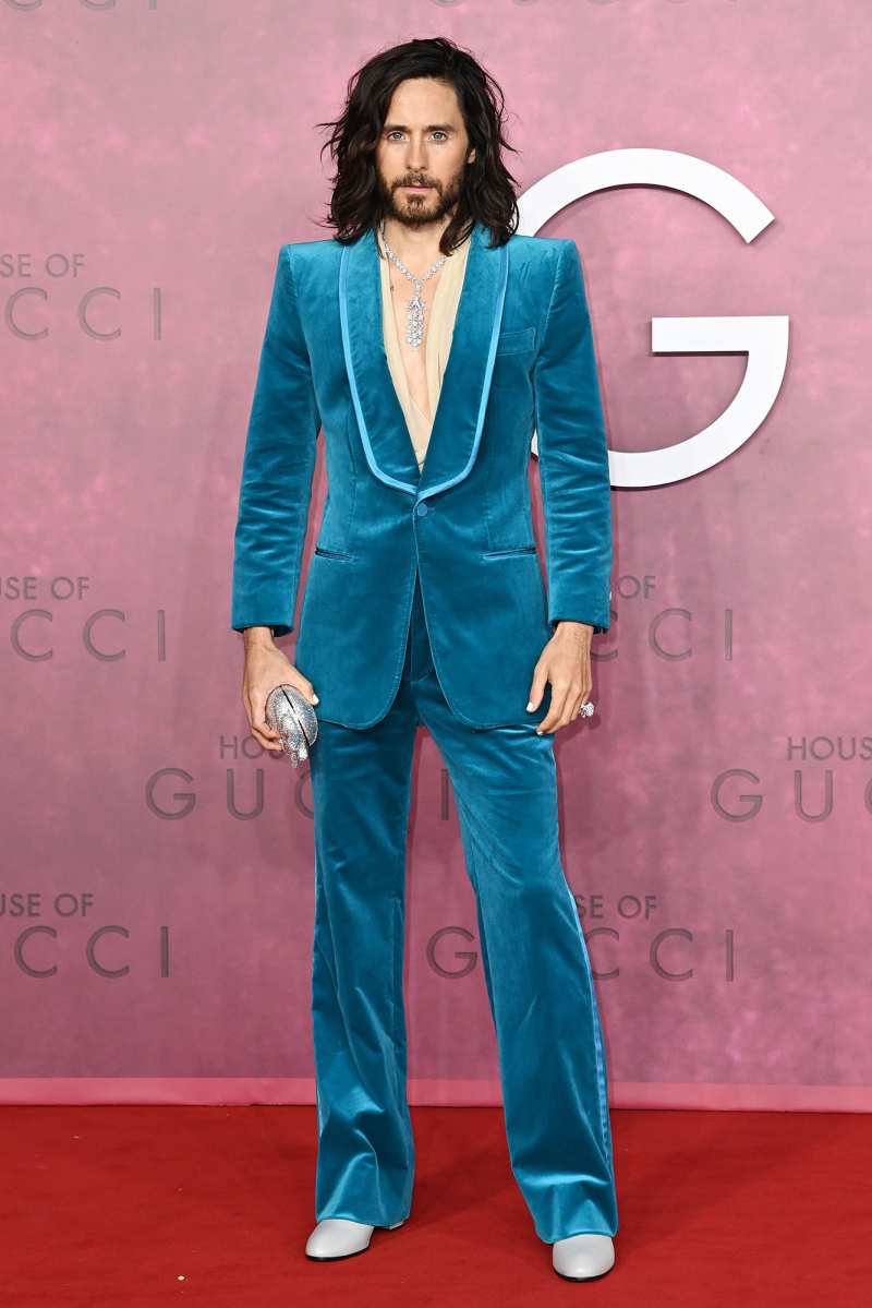 Lady Gaga House Gucci Premiere Dress Has Us Speechless Jared Leto