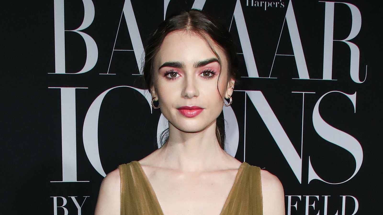 Lily Collins Wears Cutout Dress at 'Emily in Paris' Premiere - Parade