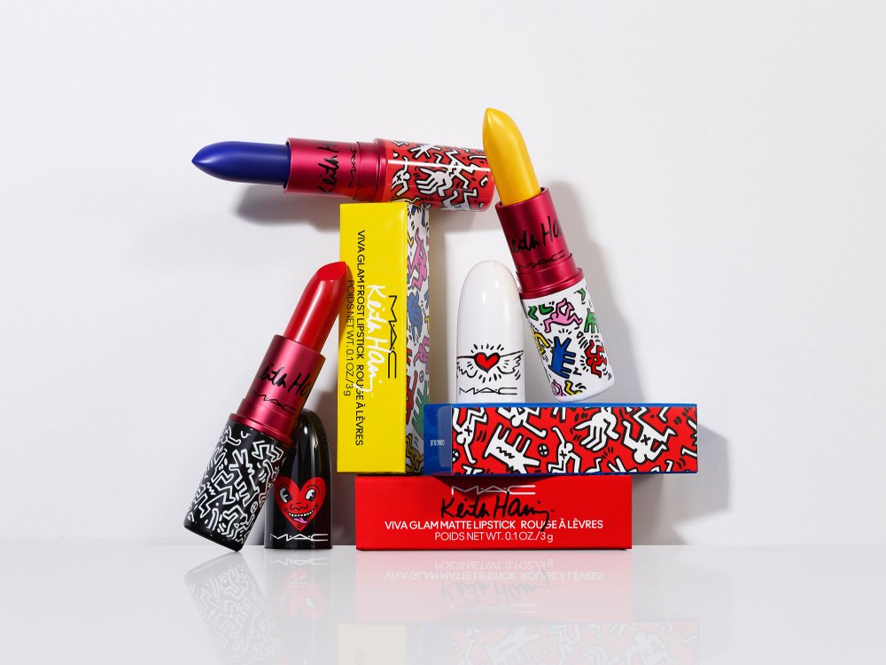 MAC Cosmetics Just Gave the Viva Glam Lipstick a Keith Haring Spin