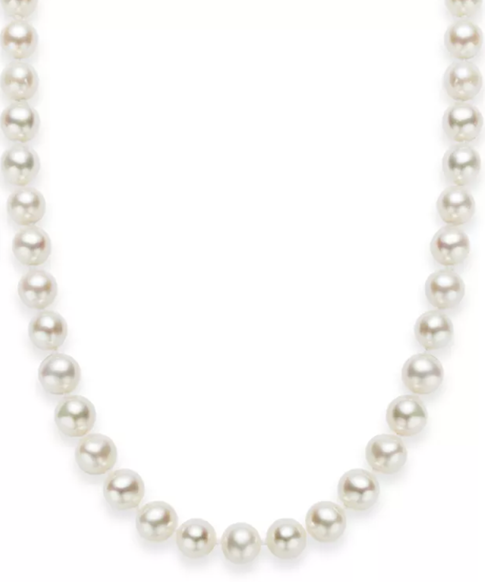 Macy's 18 Cultured Freshwater Pearl Strand Necklace