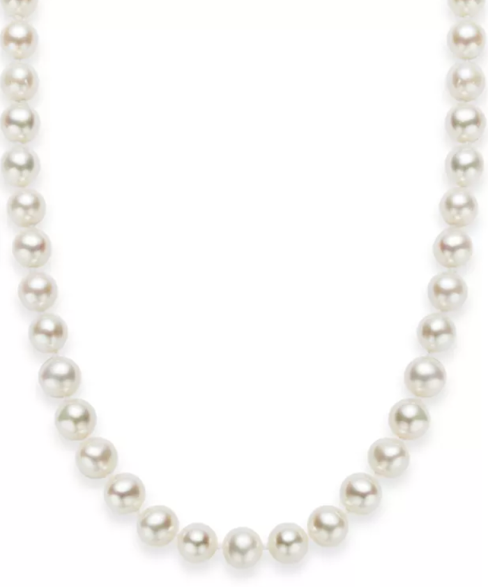 Macy's 18-strand cultured freshwater pearl necklace