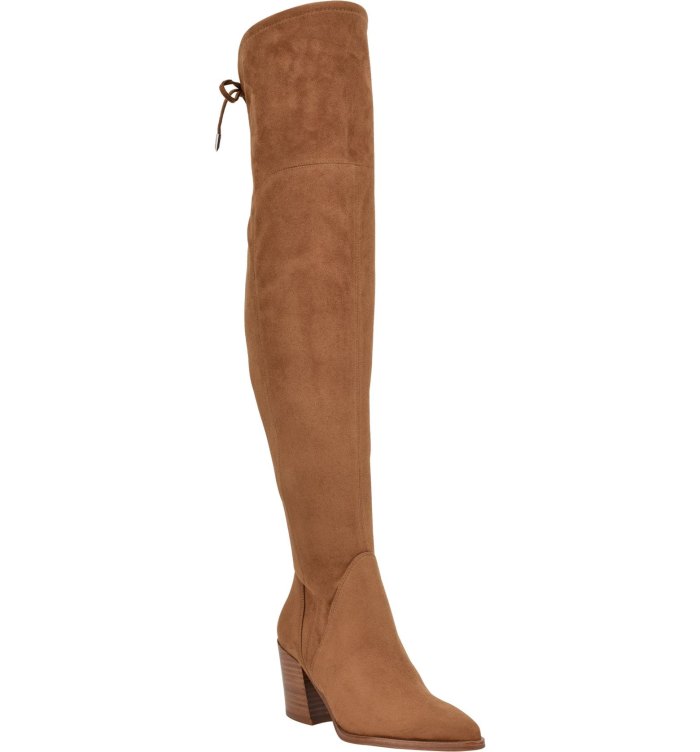 Marc Fisher LTD Comara Over the Knee Pointed Toe Boot