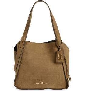 Marc Jacobs The Director Croc Embossed Nubuck Leather Tote