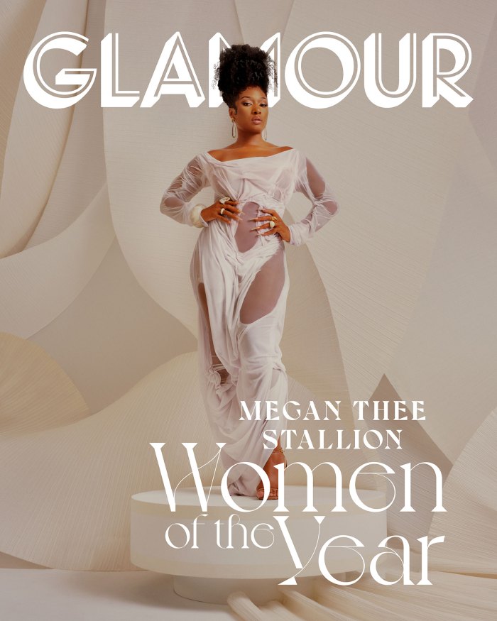 Megan Thee Stallion Looks Hot as Ever on the Glamour Women of the Year Cover