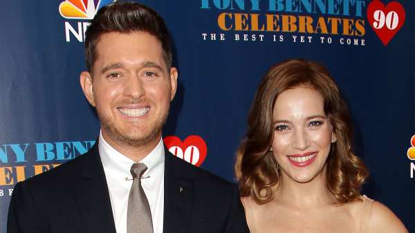 Michael Buble Jokes He's 'Lucky' Luisana Lopilato Hasn't Divorced Him Yet