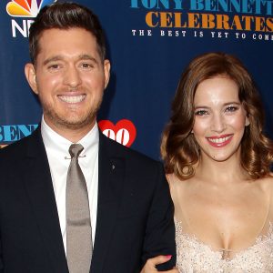 Michael Buble Jokes He's 'Lucky' Luisana Lopilato Hasn't Divorced Him Yet