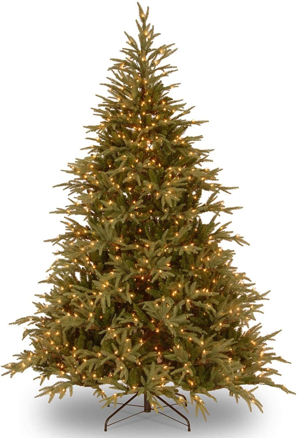 National Tree Company Pre-Lit 'Feel Real' Artificial Full Christmas Tree