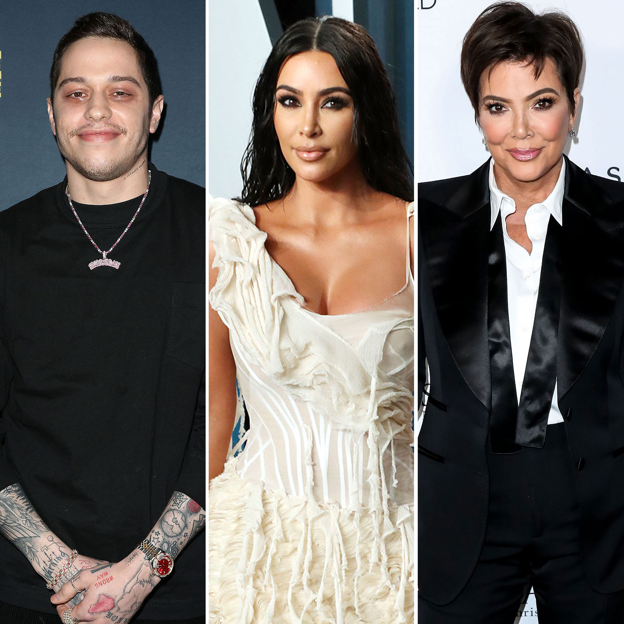 Pete Davidson Celebrated His 28th Birthday With Kim Kardashian and Kris Jenner Amid Romance Rumors