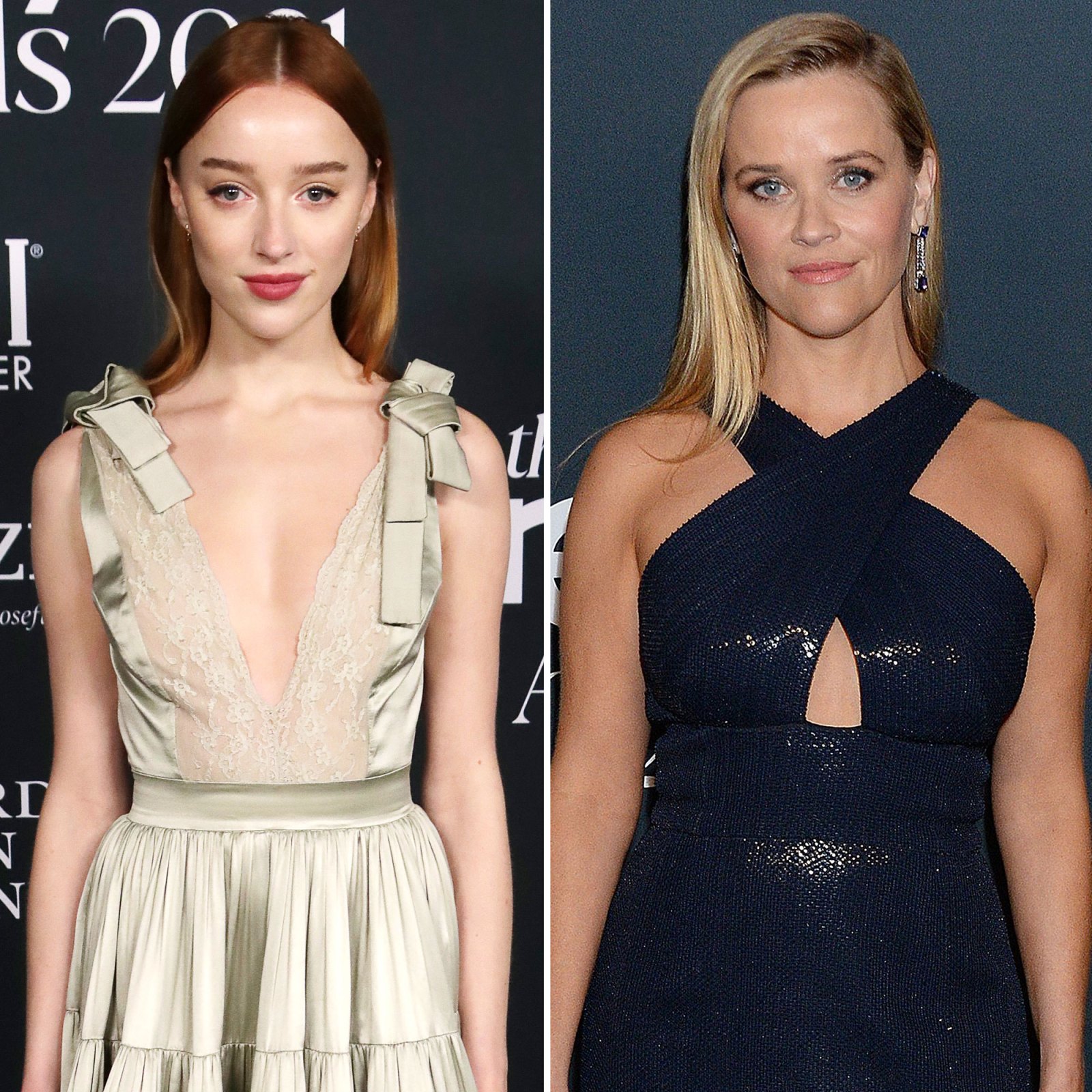 Phoebe Reese See What Stars Wore InStyle Awards Phoebe Dynevor Reese Witherspoon