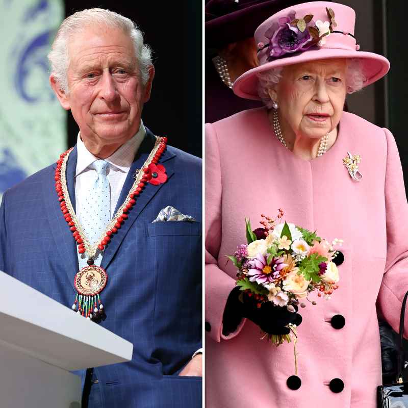 Prince Charles Says Queen Elizabeth II Is Doing 'Alright' After Back Sprain