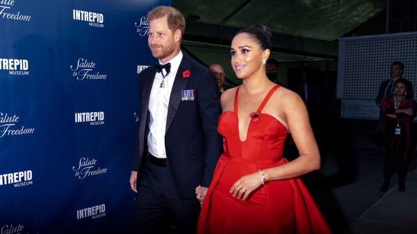 Prince Harry Gives Personal Speech With Meghan Markle by His Side at NYC Gala