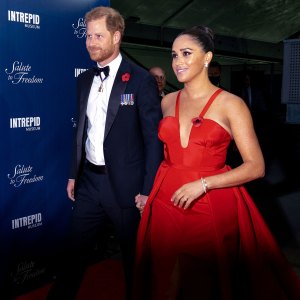 Prince Harry Gives Personal Speech With Meghan Markle by His Side at NYC Gala