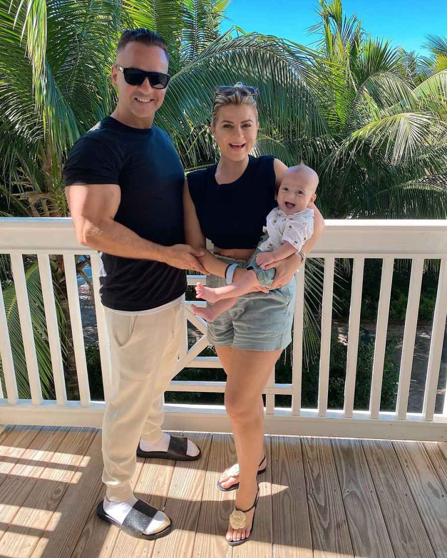 Romeo’s 1st Vacation! See Mike and Lauren Sorrentino's Son's Baby Album
