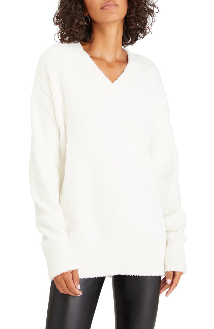 15 Nordstrom Black Friday Deals to Shop Today 8 Sanctuary V-Neck Teddy Sweater