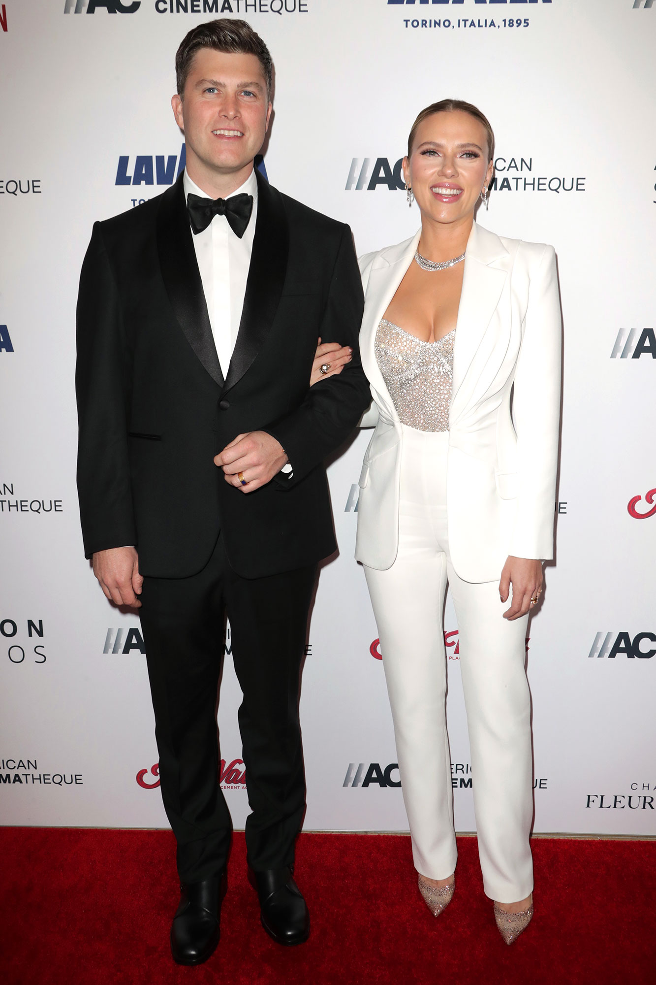 Scarlett Johansson Walks First Red Carpet After Welcoming Son Cosmo With Colin Jost 02