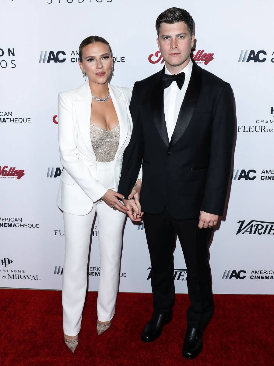 Scarlett Johansson Walks First Red Carpet After Welcoming Son Cosmo With Colin Jost 04