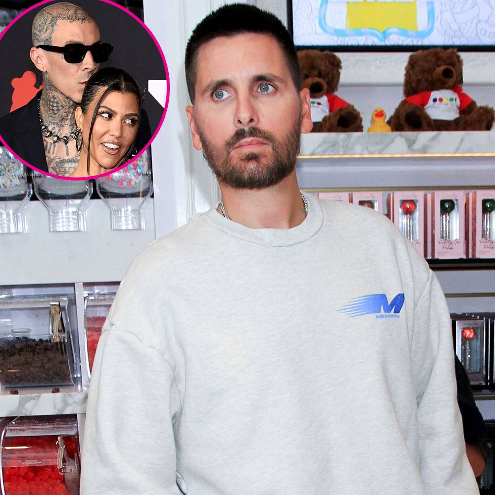 Scott Disick Comments on Kourtney Kardashian&rsquo;s Post After Travis Engagement