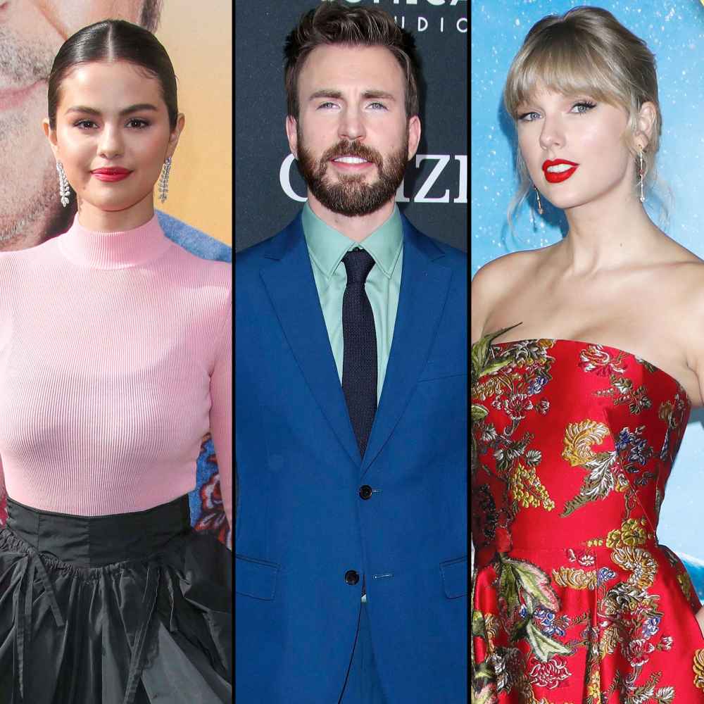 Selena Gomez Wears Rumored Boyfriend Chris Evans Knives Out Sweater While Supporting Taylor Swift on SNL