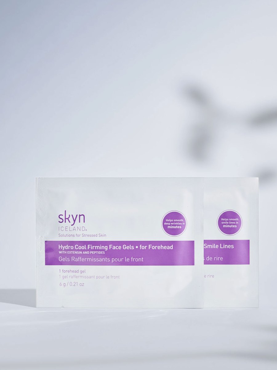 Skyn Iceland Hydro Cool Firming Face Gels with Extensin and Peptides Shay Mitchell Beauty Routine
