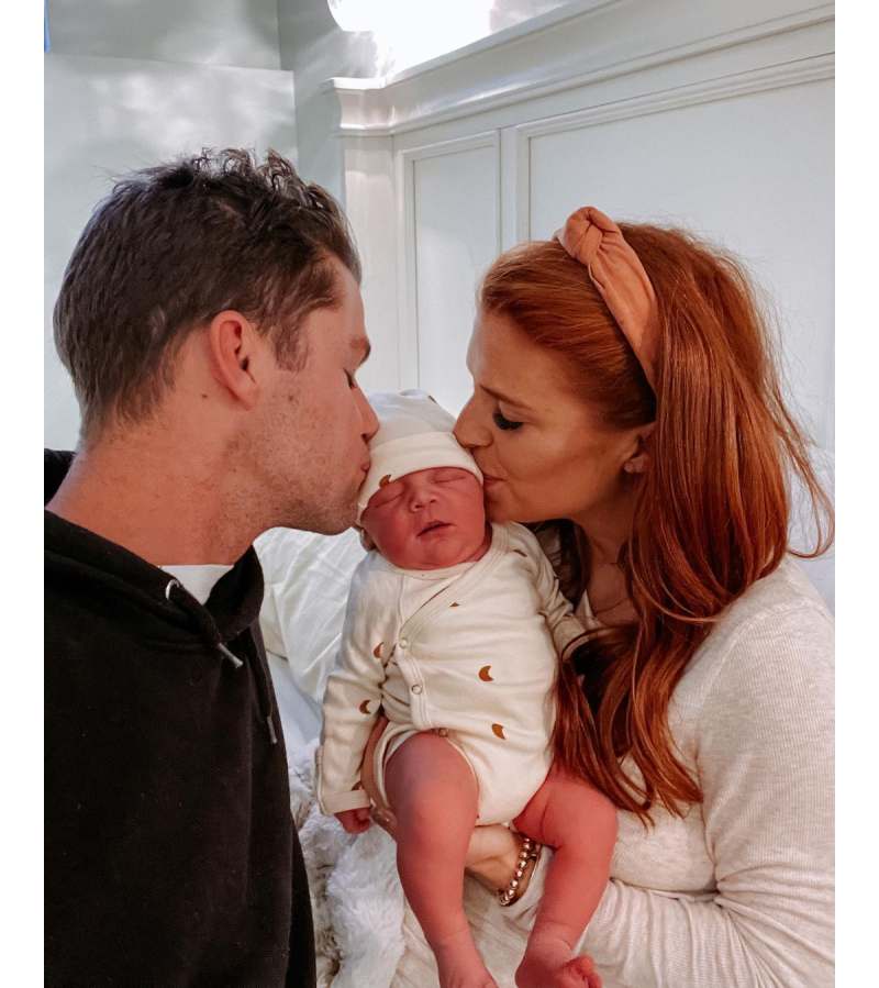 Sweet Smooch Audrey Mirabella Roloff Instagram Little People Big World Jeremy Roloff and Audrey Roloff Welcome Their 3rd Child