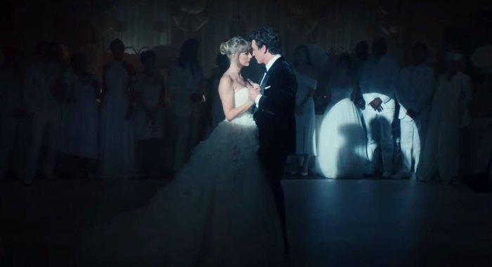 Taylor Swift and Miles Teller I Bet You Think About Me Music Video 01