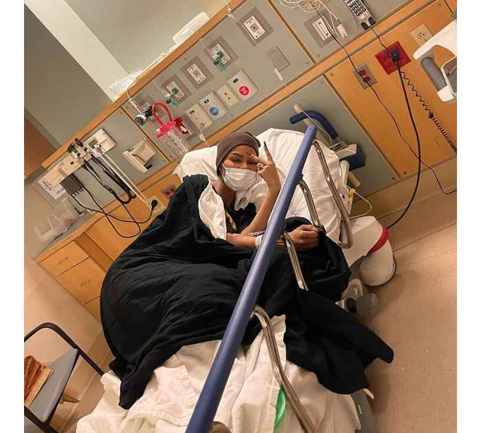 Teyana Taylor Thanked Fans For Support After Being Rushed to the Hospital 2
