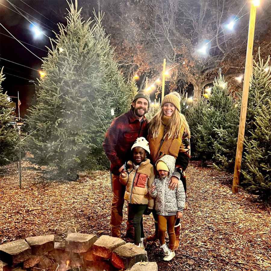 Thomas Rhett Instagram Celeb Families Picking and Decorating Christmas Trees in 2021